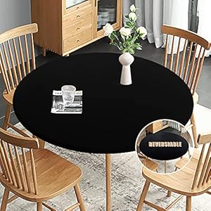Obstal Fitted Round Table Cloth, Re...