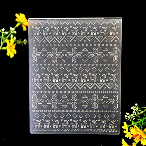 Kwan Crafts 4 Pcs Different Style Halloween Christmas Spider Web Snowflake Plastic Embossing Folders For Card Making Scrapbooking And Other Paper Crafts, 12.1X15.3Cm #TOP6