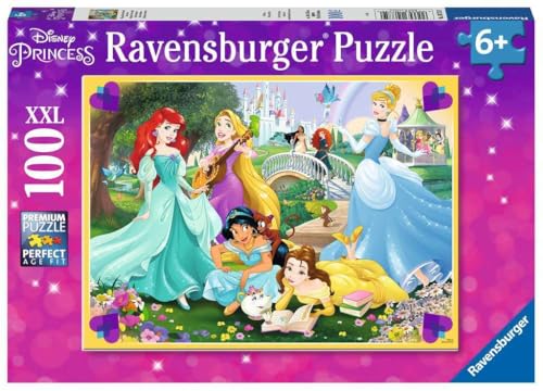 Ravensburger Puzzle pour Enfants 10775 Osez Votre rêve ! - Puzzle de Princesse Disney pour Enfants à partir de 6 Ans, avec 100 pièces au Format XXL