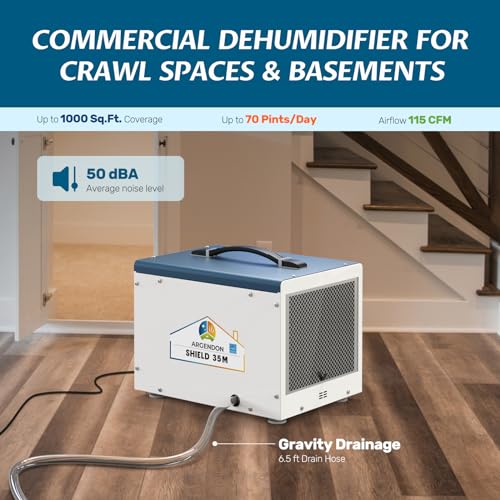 ARGENDON-Dehumidifier-for-Crawlspace-Basement-Energy-Star-Commercial-Dehumidifier-with-Drain-Hose-70-PPD-Compact-Dehumidifier-Ideal-for-Water-Damage-Storage-Up-to-1000-Sq-Ft ARGENDON Dehumidifier for Crawlspace Basement Energy Star Commercial Dehumidifier with Drain Hose 70 PPD Compact Dehumidifier Ideal for Water Damage Storage Up to 1000 Sq Ft