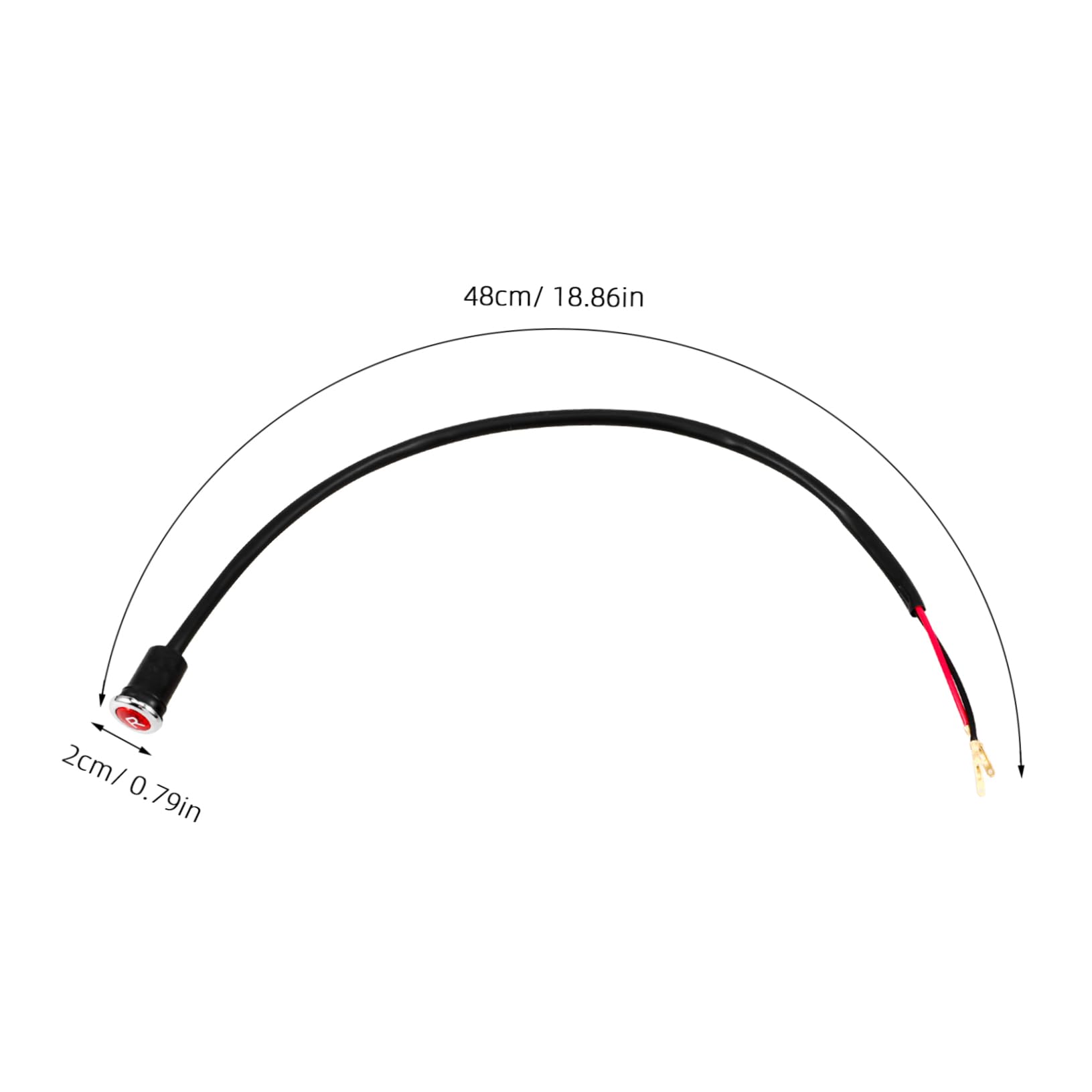 ERINGOGO 1 Pair Motorcycle Gear Indicator Light Durable LED Neutral Reverse Lights for Enhanced Visibility Easy Installation Motorcycle Accessory for Off Road Vehicles