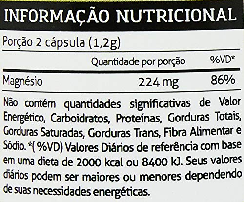 Magnésio Dimalato - 60 Cápsulas, VitaminLife
