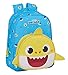 Safta Mochila Infantil con Música Baby Shark, 270x100x330mm, Azul Claro
