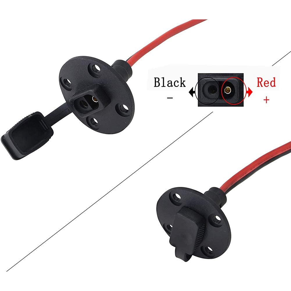 Connettore per cavo di prolunga SAE Presa connettore 10AWG SAE Presa per parete laterale impermeabile Cavo di scollegamento rapido Cavo di prolunga per pannello auto per generatore solare