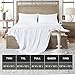 FreshCulture Twin Flat Sheet - Hotel Quality Twin Flat Sheet Only - Brushed Microfiber Top Sheet - Ultra Soft & Breathable - Wrinkle-Free - Easy Care - Single Flat Sheet (Twin, White)