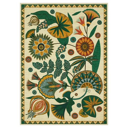 Tapete Joydeco Floral Egipto Boho 5x7 miniatura 2