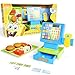 Lollipop Spongebob Cash Register Play Set - Krusty Krab Cash Register - Includes Toy Cash Register and Realistic Play Food Items with Pretend Food and Play Money