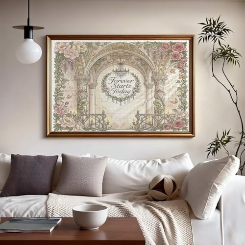 Rompecabezas de madera de 1000 piezas con finísima impresión decorativa de amor 5