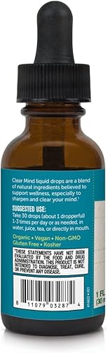 Miniatura 3 de BareOrganics Gotas líquidas de raíz de regaliz, suplemento de hierbas, 1 onza