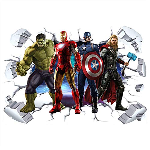 Fresque Murale Adhésive Géante Marvel Adam Ross - Spiderman, Hulk - Foto 11