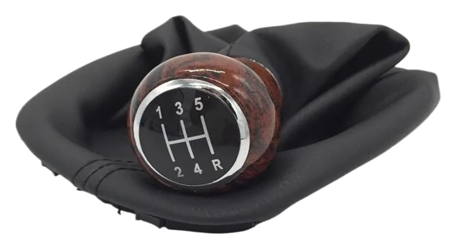 FNCVTM Car Gear Knob for VW for Passat B5 1998-2004 5 6 Speed Leather Car Styling Gear Shift Knob Lever Gaiter Boot Cover(5 Speed)