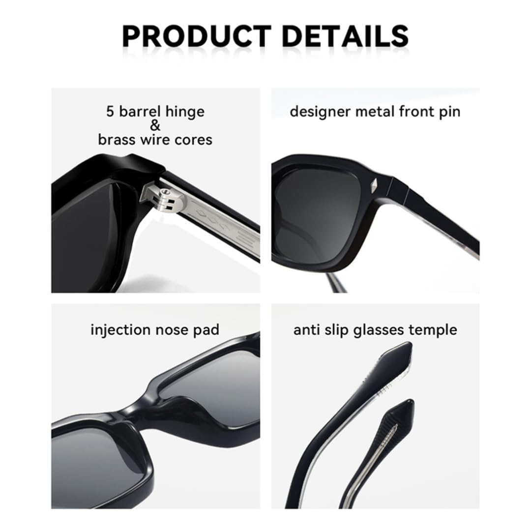 Gafas de sol retro de lujo para hombre, con remaches a la moda, para mujer, con protección UV400, estilo punk, amarillo y verde.