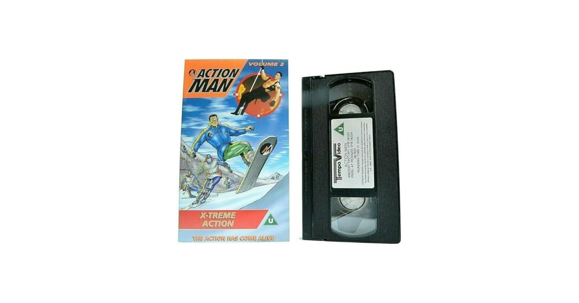 Action Man: X-Treme Action [VHS] : Childrens: Amazon.co.uk
