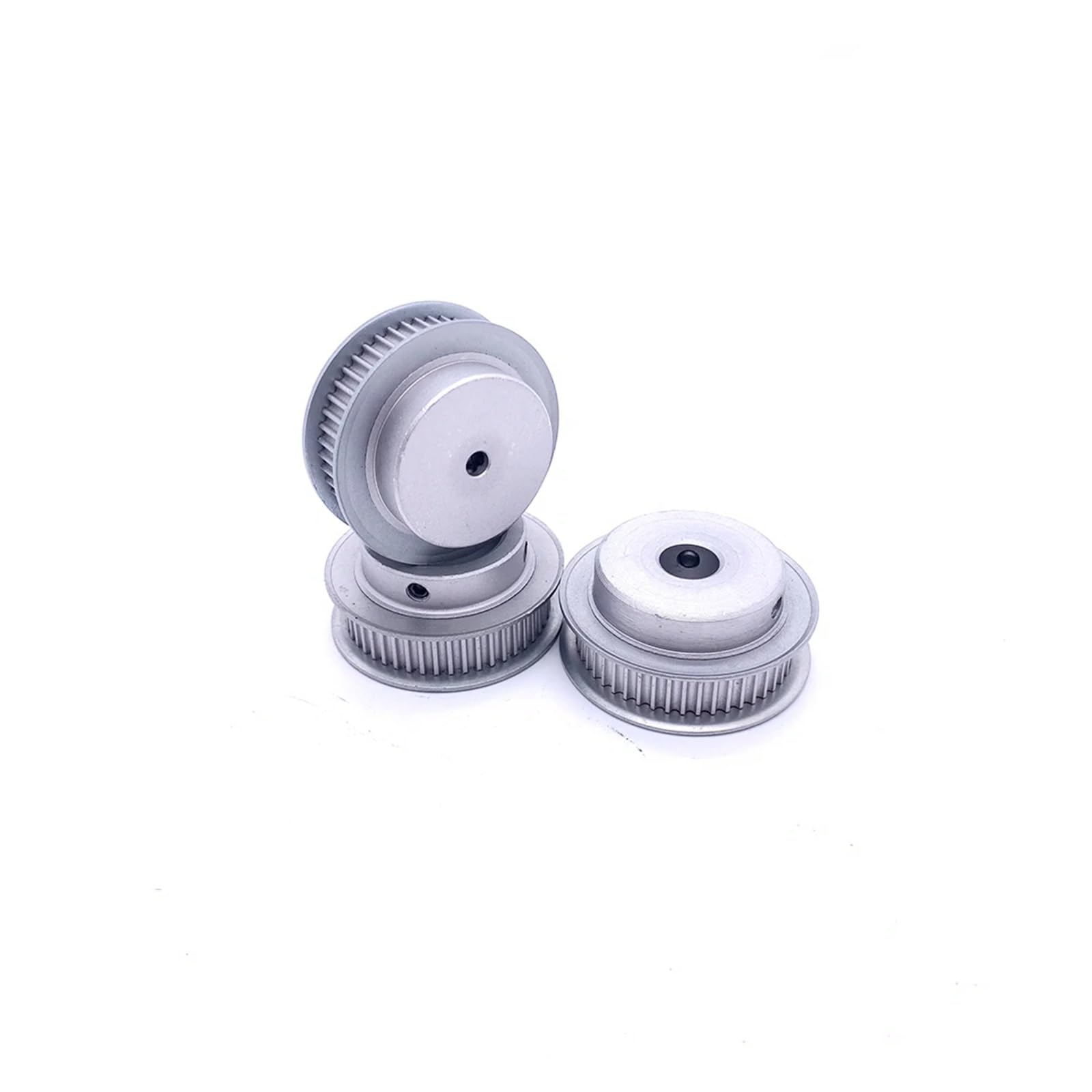 ZHGUIMING 60 Zähne GT2 Synchronrad Bohrung 5mm ~ 25mm 60T 2GT Zahnriemenscheibe Riemenbreite 6 9 10 15mm 60 Zähne BF-Typ Aluminium Zahnriemenscheibe(Bore-17mm,5PCS_BELT WIDTH-6MM)