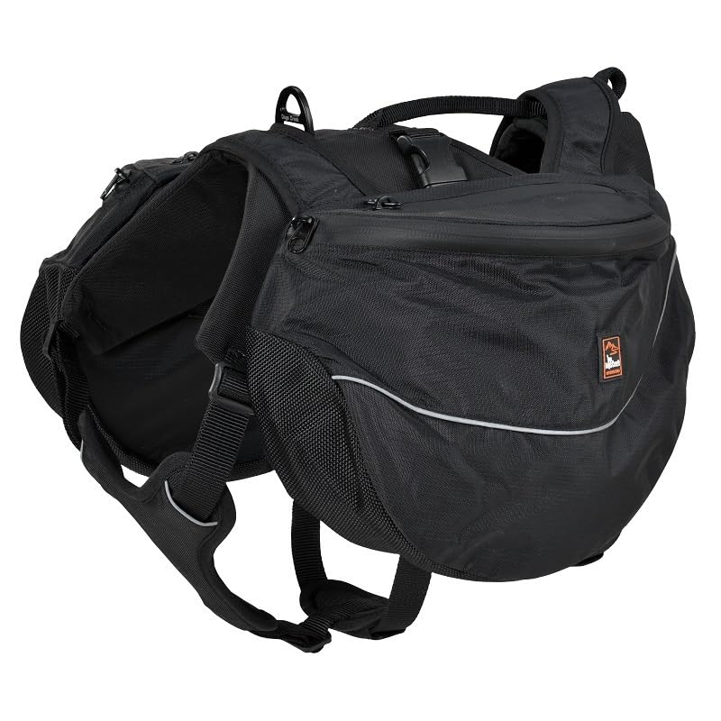 Dogs Creek Geschirr + Rucksack Travel schwarz L