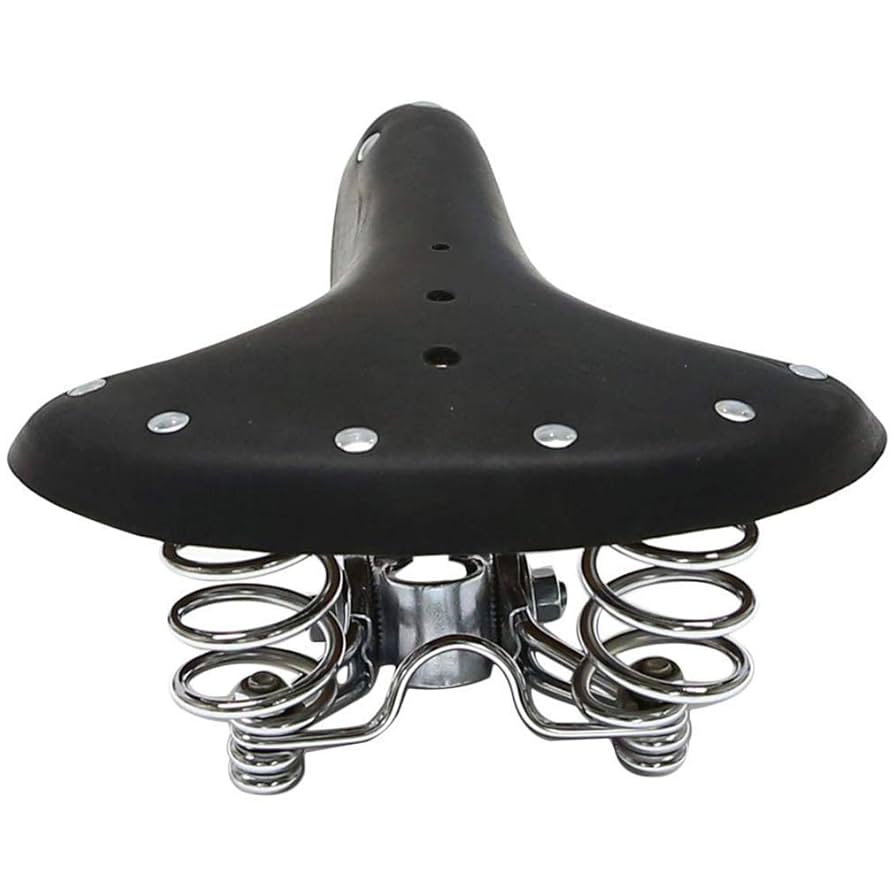 Amazon.co.jp: クラシックサドルスプリングリベットレザーバイク