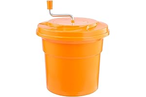 5-Gallon Commercial Salad Spinner for Efficient Vegetable Washing