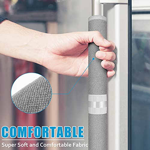 Housses Poignées LyfLux - Lot De 5 Lavables - Protection Antidérapante Pour Électroménagers De Cuisine