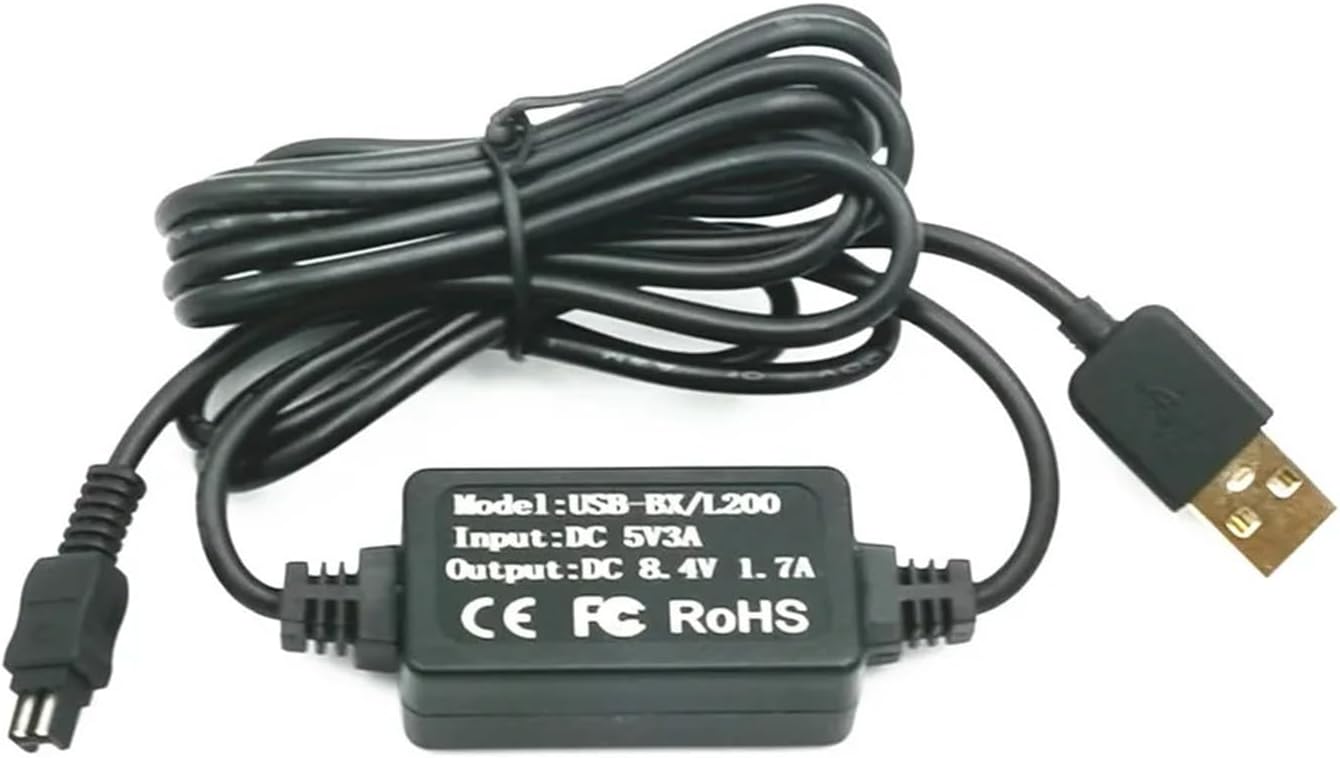 USB Adapter Power Cable Input: USB 5V 3A Output: 8.4V 1.5A