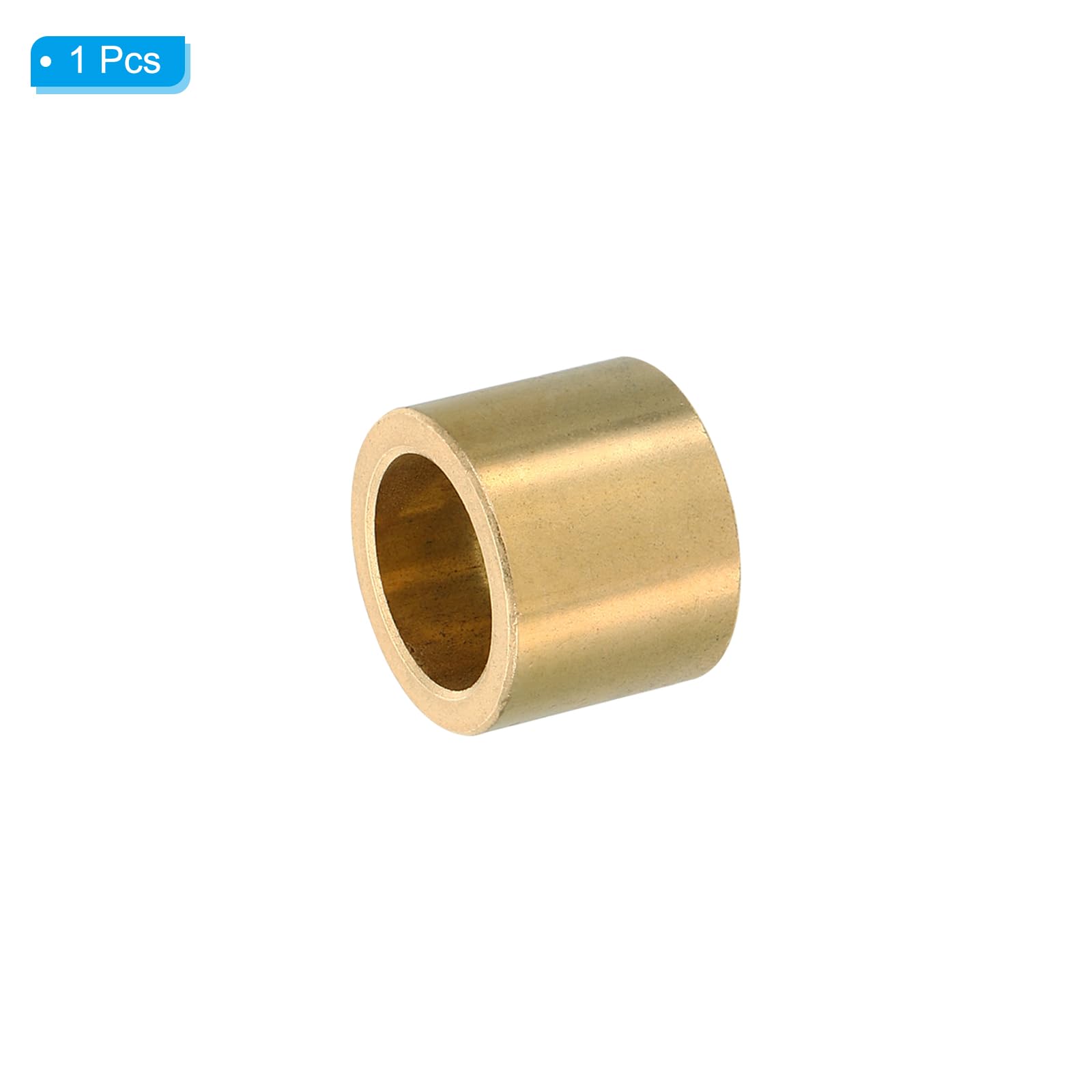 PATIKIL M18 Brass Spacers, 1 Pcs Metal Spacer Brass 18mm ID x 25mm OD x 20mm L Brass Spacers Screw Standoff for 5/7 Inch or M18 Screw - Image 3