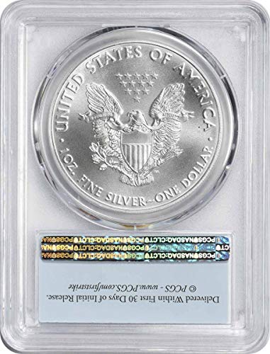 2020 (S) American Silver Eagle Dollar Emergency Issue, First...