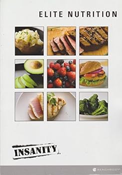 Paperback Insanity Elite Nutrition Book