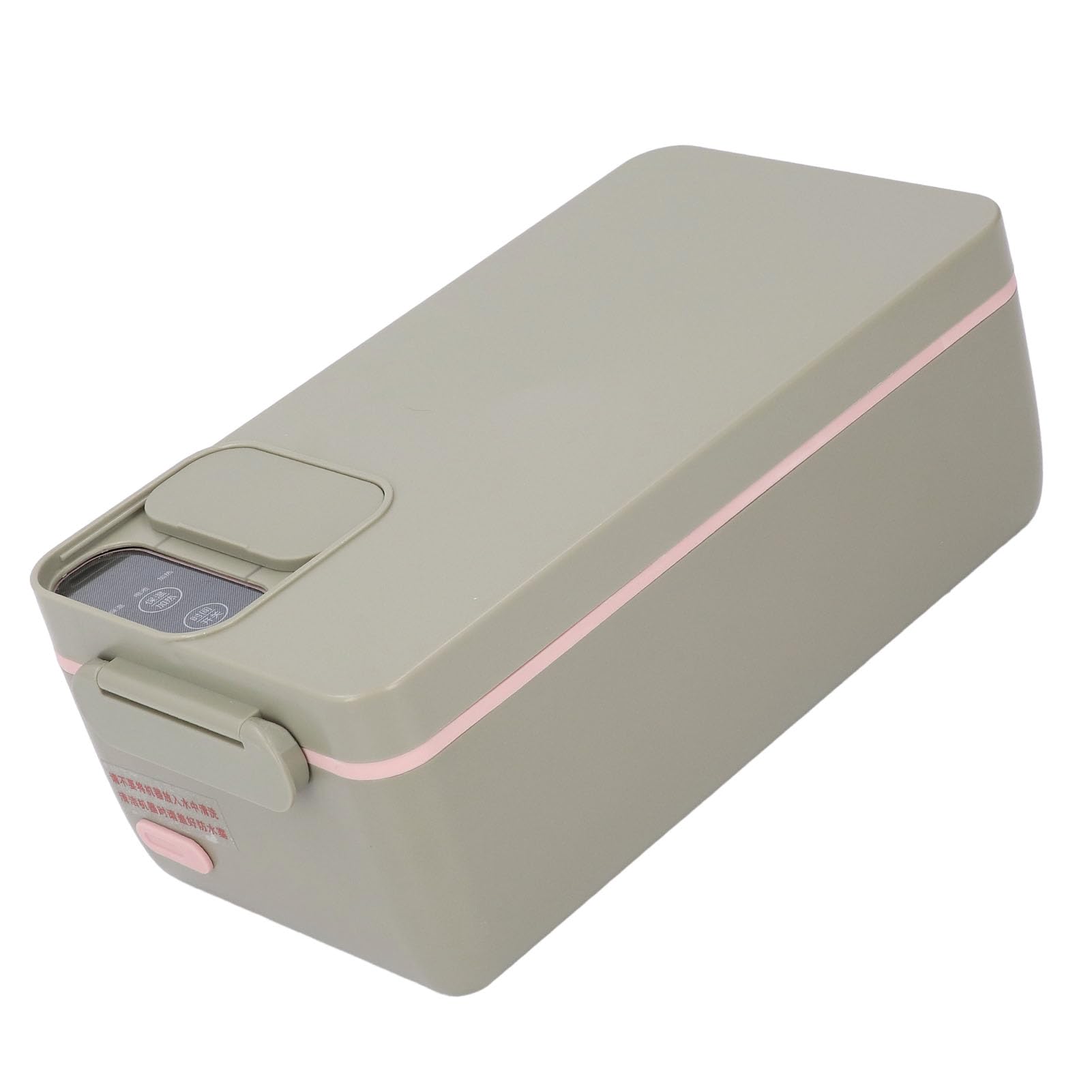 Fiambrera Eléctrica Inalámbrica Recargable por USB de 12000 MAh, Calentador de Alimentos Autocalentable, Contenedor de Acero Inoxidable 304 con Cierres Dobles, Ideal para Trabajo y Viajes