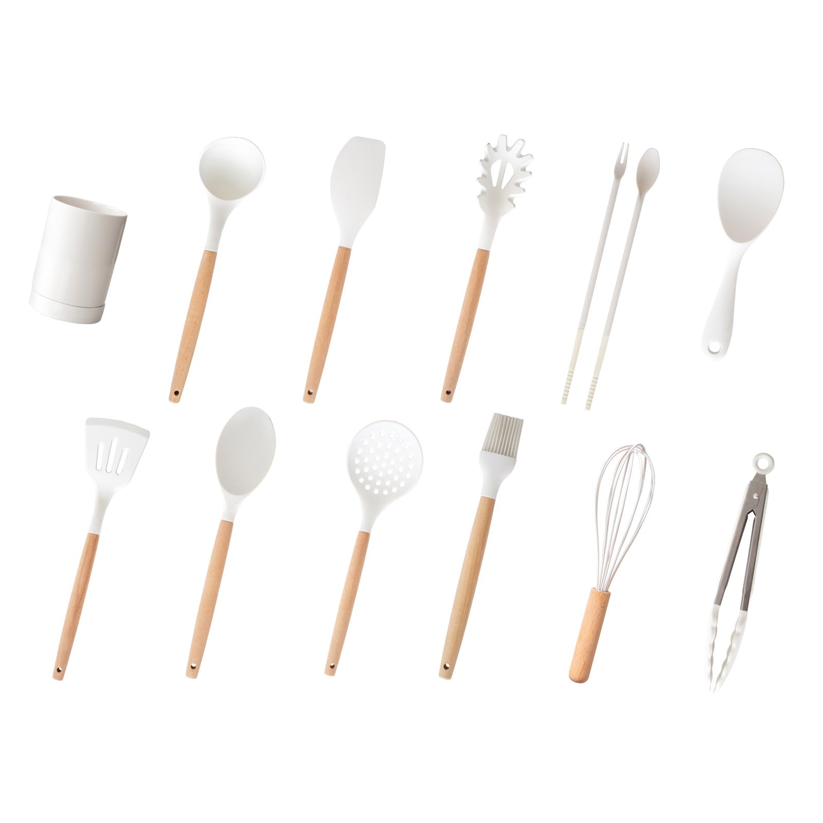 Amazon | PASSO キッチンツール セット4本 シリコン製 調理器具セット