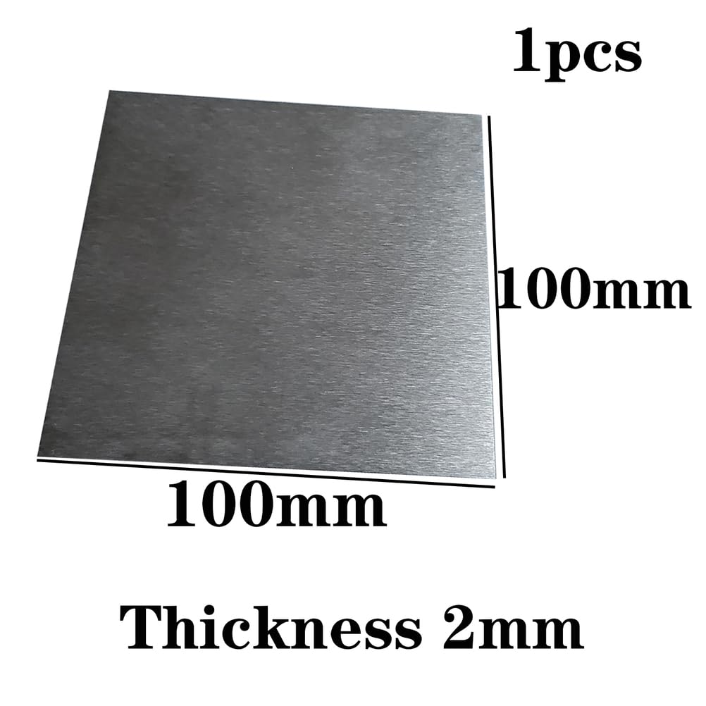 Feuille de Céramique de Zircone Noir 100mmx100mmx2mm 1 pièces
