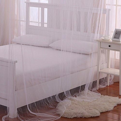 Heavenly 4 Post Bed Canopy, White