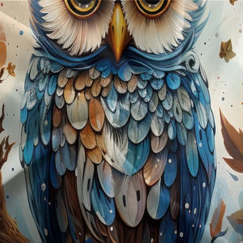 Funda nórdica suave microfibra de tres piezas gufo con estampado 3D animal multicolor 8