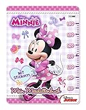 Disney Minnie: Mein Messlattenbuch: mit Ausmalbildern und Stickern