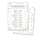 24 cnt Would She Rather Bridal Shower Game (Faux Gold on White)