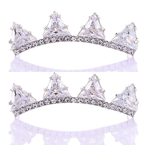 HerZii Zapatos con hebilla de zapato con incrustaciones de zircon zapatos accesorios moda damas ropa accesorios de equipaje (D)