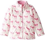 Hatley Girls' Fuzzy Fleece Jacket