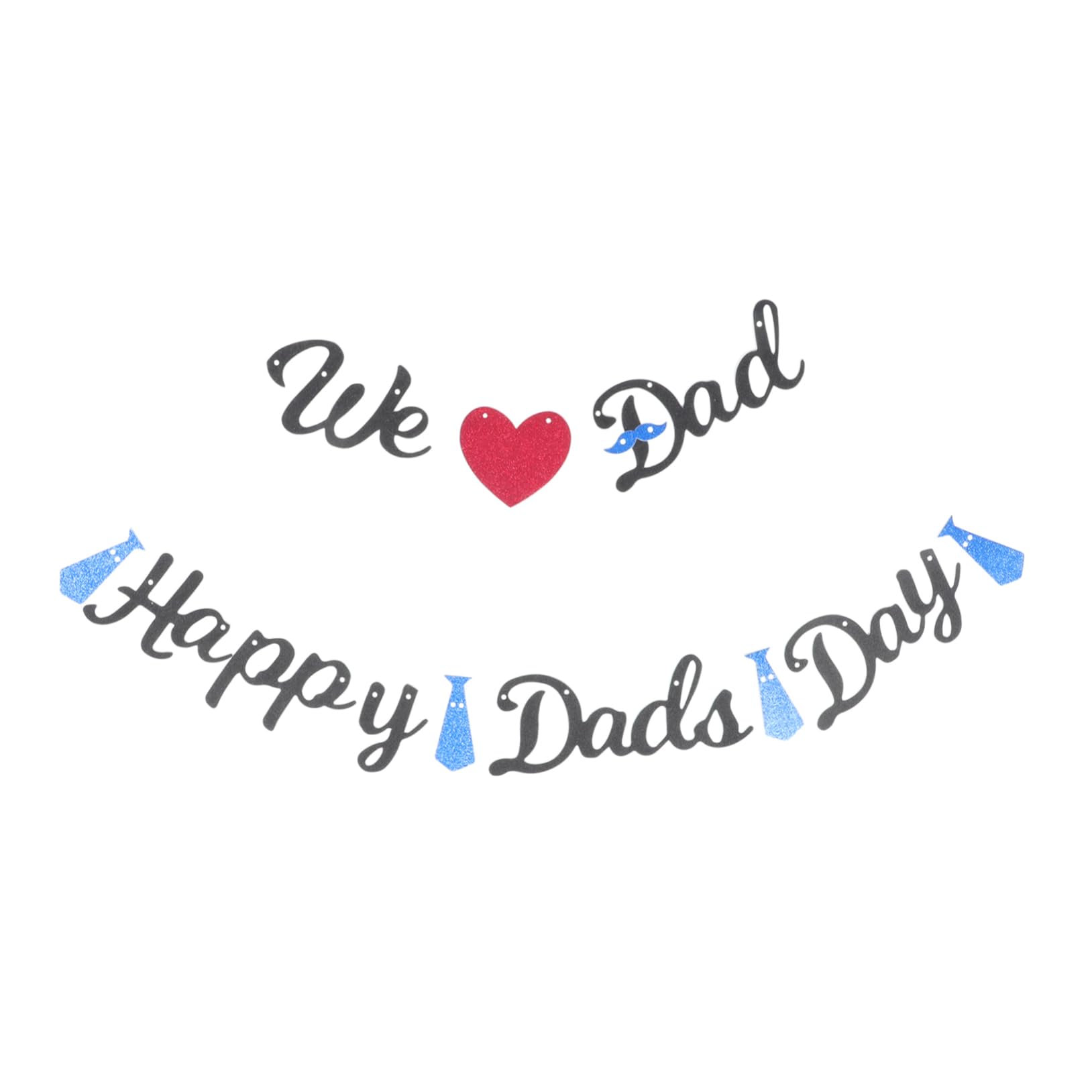 Cabilock 4 Juegos De Banderines Para El Día Del Padre Pancarta De Cumpleaños Para Hijo Y Papá Decoraciones Para El Día Del Padre Para Fiestas Decoración Colgante Fácil De Usar