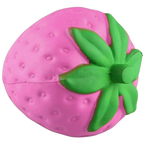 Squishy Toys Squishy Fidget Toys Squishy Toy Slow Rising Toys Squeeze Toys Stress Relief Toys Strawberry Picture Color 1 Pack for Kids Adults