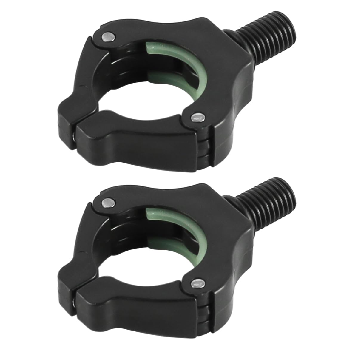 Soporte automático ajustable magnético para caña de pescar, pinza trasera, accesorios de bloqueo, negro