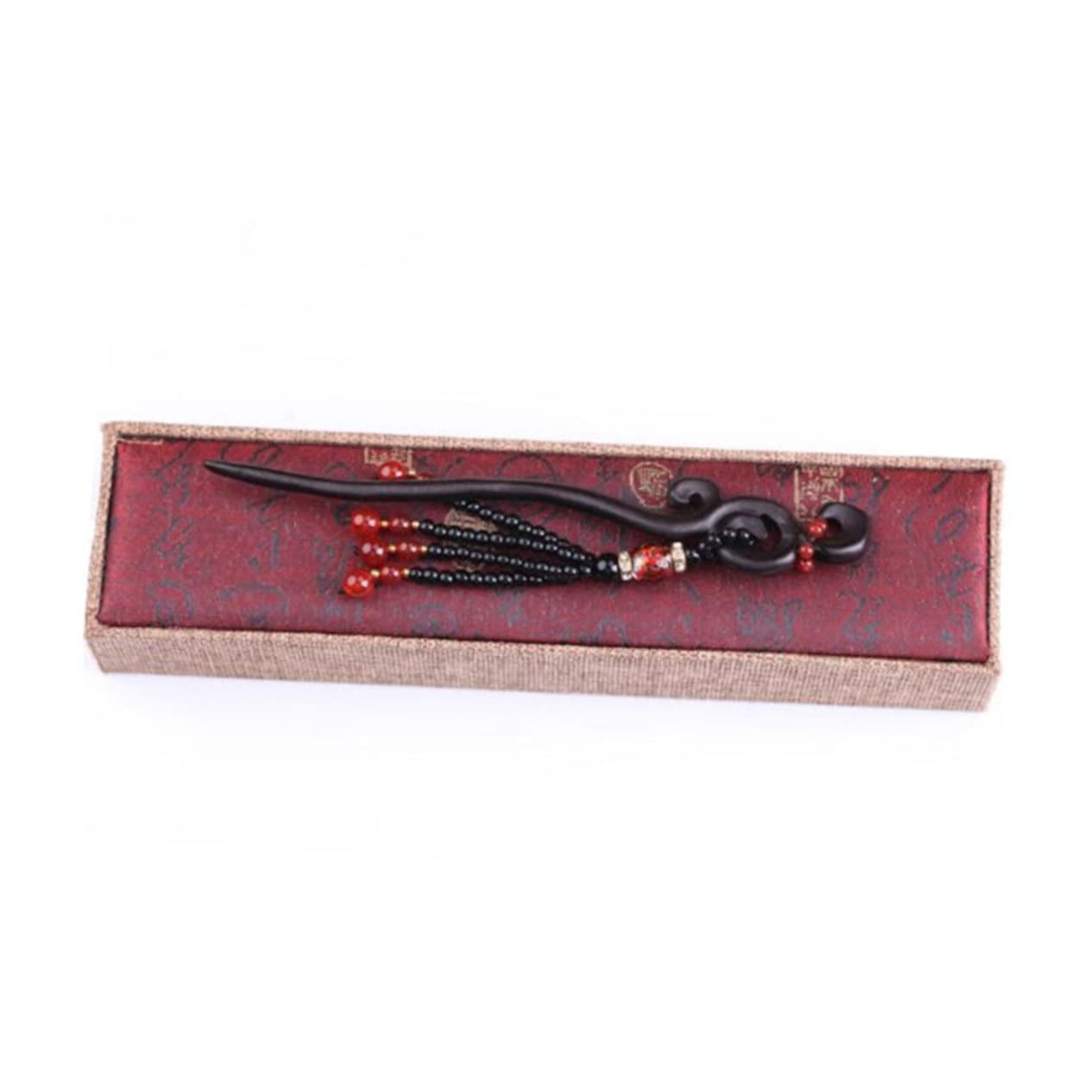 Healeved 3stücke Retro Sandelholz Haarschmuck Mit Fransen Einzigartiger Haarpin Für Chinesische Hochzeiten Und Tägliche Nutzung Für Damen Und Mädchen