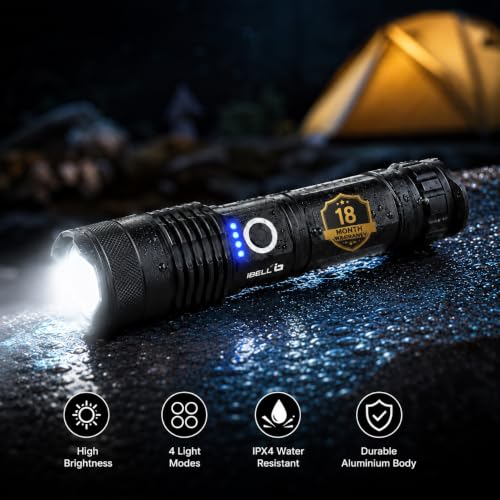 IBELL Store IBELL FL8360S Rechargeable LED Torch - Image 5