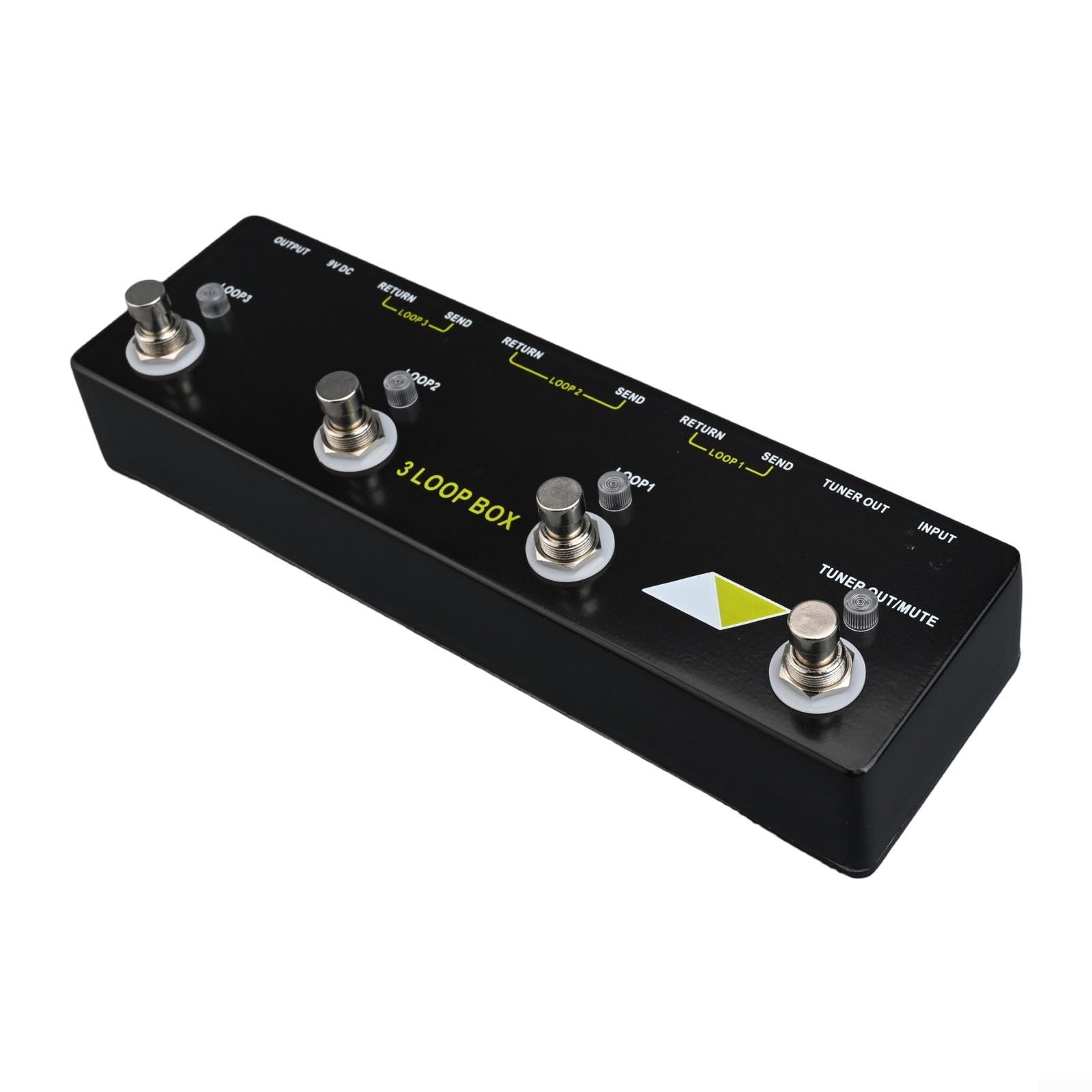 Pedale effetto loop per chitarra, pedale Looper per chitarra con capacità di loop multipla per paesaggi sonori creativi, 230 × 70 × 36 mm