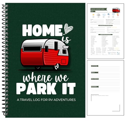 LOGBOOK LIBRARIAN RV Travel Journal & Planner for RV Owners