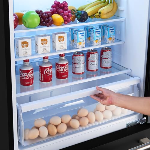 Forno C-FFFFD1785-31BLK 31 Inch Milano Espresso Black Fridge With Bottom Freezer - 17.2 Cu. Ft Counter Depth Refrigerator thumb #4