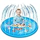 Kinder Sprinkler,Sprinkler Wasser Spielmatte,Splash Pad,Wasserspielzeug Kinder Spielzeug für Draußen Outdoor Garten,100CM