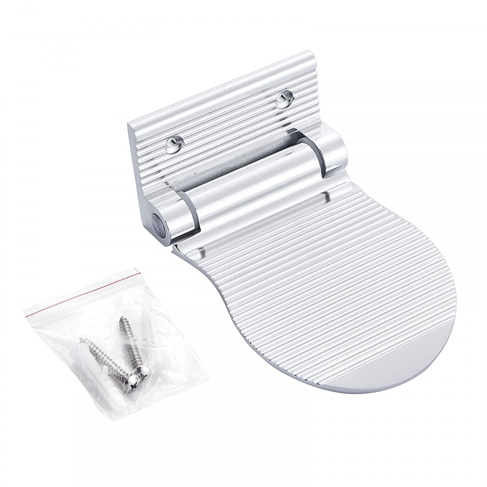 Reposapiés para Ducha, Pedestal para Baño, Pedal Antideslizante Plegable para Mujeres Mayores