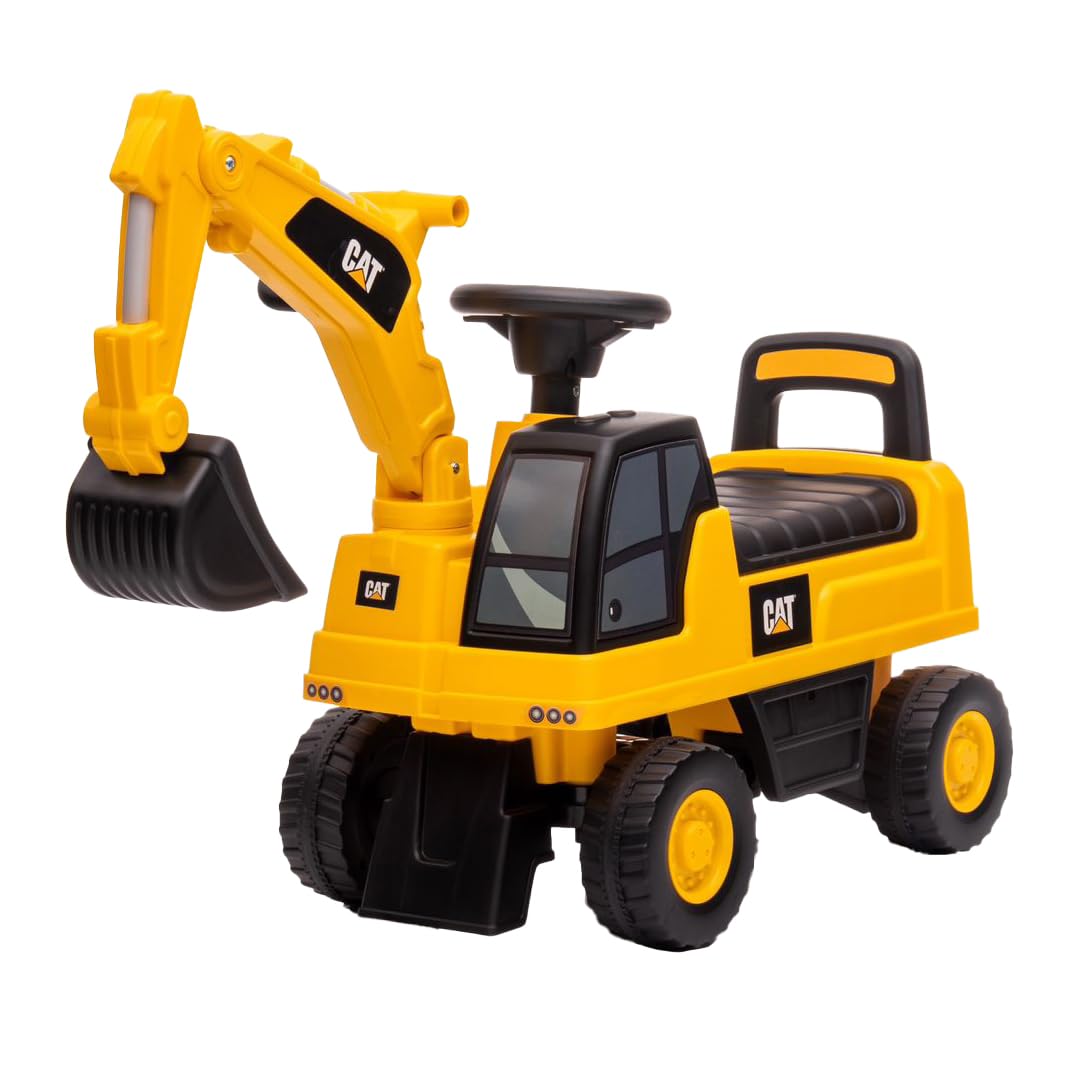 Lovely Baby Ride on Car for Kids LB 662 - Push Crane with Steering - Music & Horn - Storage - Hand- Controlled Excavator - Foot to Floor - Sit and Ride Toy - Age 1-3 Years