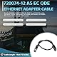 720074-12 (720074-1) AS EC QDE Ethernet-Adapterkabel für Humminbird-Fischfinder – Robustes Netzwerkkabel für HELIX 7-15 & SOLIX G2N/G3N/G4N, i-Pilot Link, One-Boat Network und Mega Live Imaging (wasse