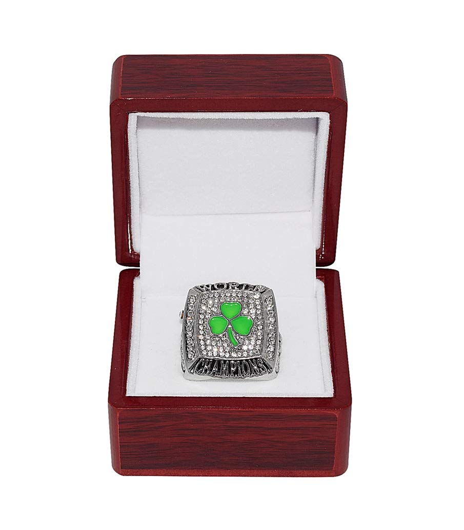 BOSTON CELTICS (Kevin Garnett) 2008 NBA FINALS WORLD CHAMPIONS (Banner 17 Win) Collectible High-Qual