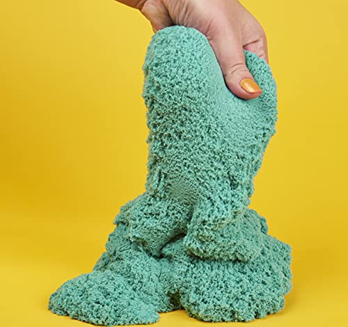 Kinetic Sand - 907 g sprankelend blauwgroen natuurlijk glinsterend speelzand om te mengen kneden en maken - Sensorisch… - Image 4