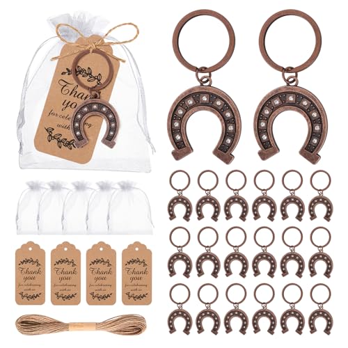 Décapsuleur en fonte style cowboy bronze vieilli et étiquettes pour cadeau d'anniversaire